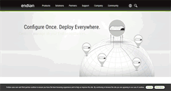 Desktop Screenshot of endian.com