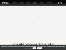 Tablet Screenshot of endian.com