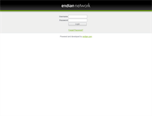 Tablet Screenshot of network.endian.com