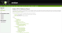 Desktop Screenshot of docs.endian.com